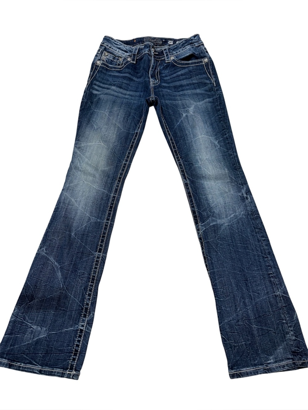Miss me jeans size 30 mid rise boot cut